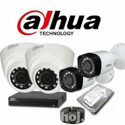 Dahua CCTV camera (PACKAGE 4 PIC)